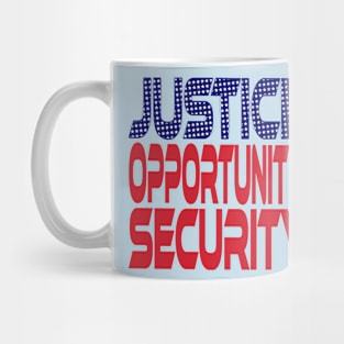 #OurPatriotism: Justice, Opportunity, Security by André Robinson Mug